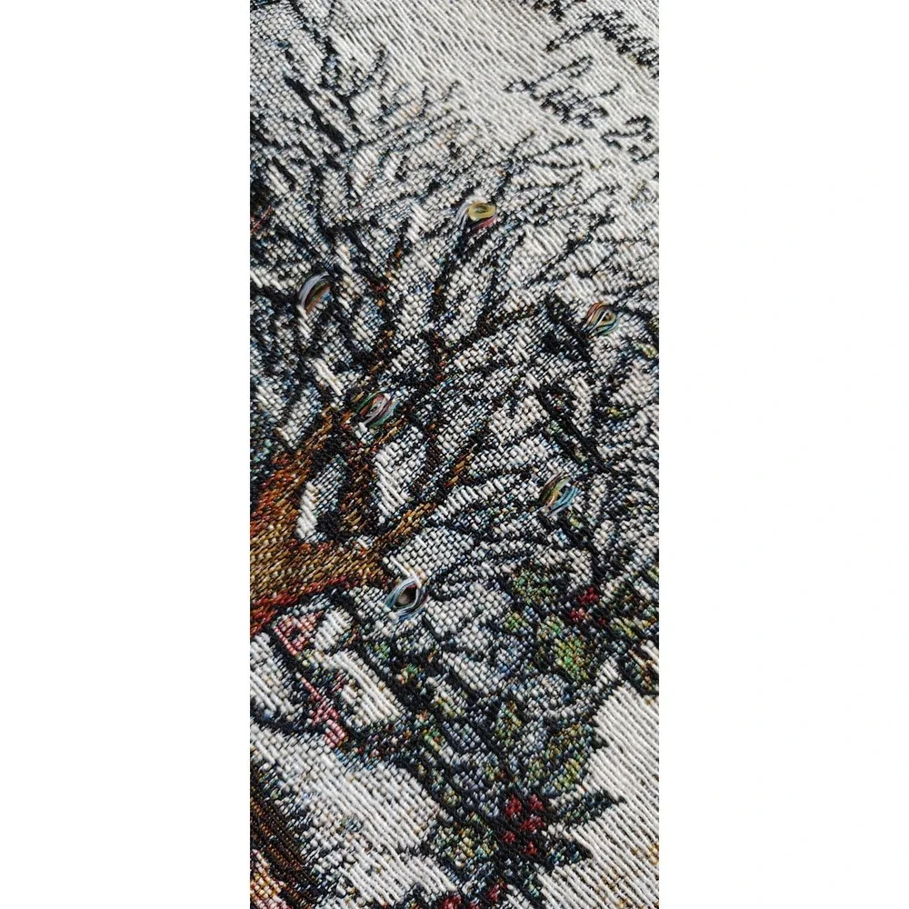 Luke 2:14 Tapestry Bannerette‎ 13x18 The Manual Woodwork and Weavers *READ*